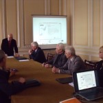 Uroczyste posiedzenie Komitetu Nauk o Pracy i Polityce Społecznej PAN, prof. J. Orczyk, przewodniczący KNoPiPS PAN otwiera posiedzenie Komitetu. 18 kwietnia 2013 r.