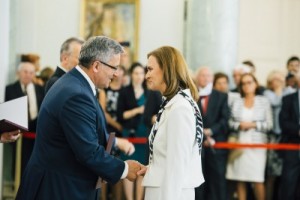 31.07.2015 Warszawa. UroczystoÅÄ wrÄczenia nominacji profesorskich przez prezydenta RP.. foto: Eliza Radzikowska-Białobrzewska/KPRP