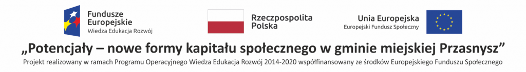 Projekt ”Potencjały – nowe formy kapitału społecznego w gminie mieście Przasnysz”