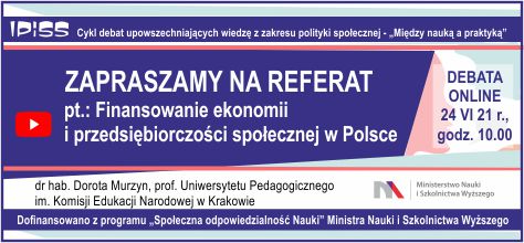 Zapraszamy na debatę pt.: Ekonomia społeczna i solidarna: na ile „społeczna” i „solidarna”?